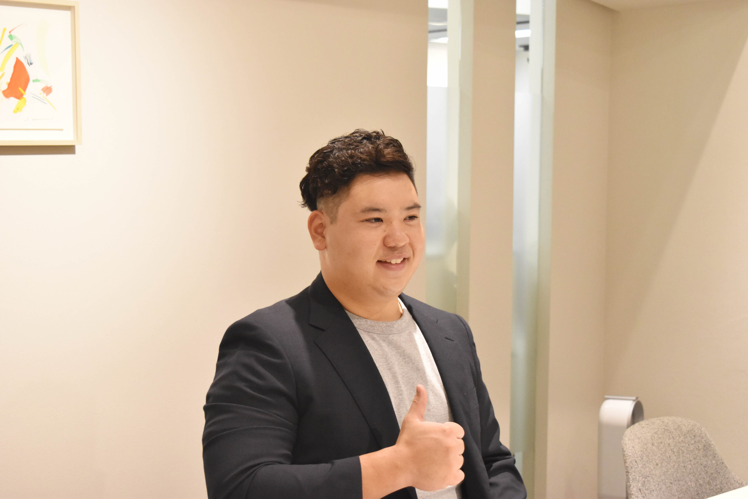 利根川 公紀のインタビュー画像